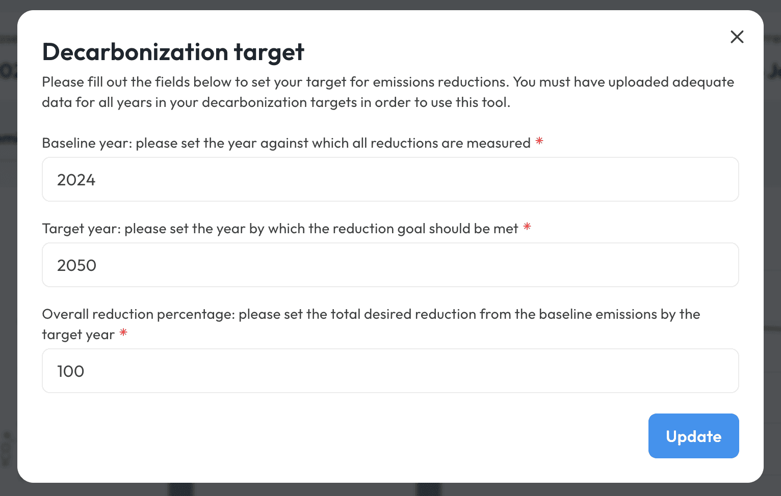 Reduction tracking